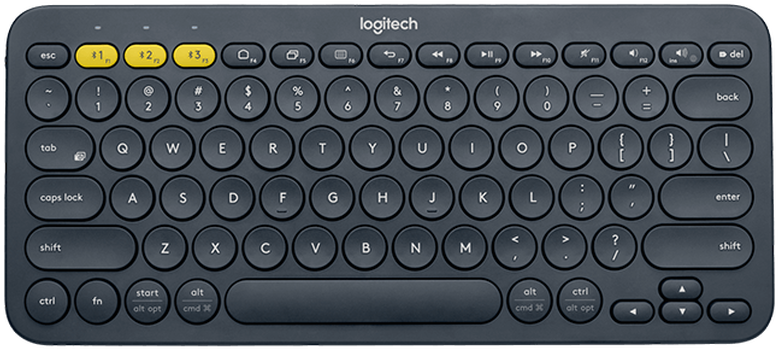 Logitech Keyboardwith Round Keys