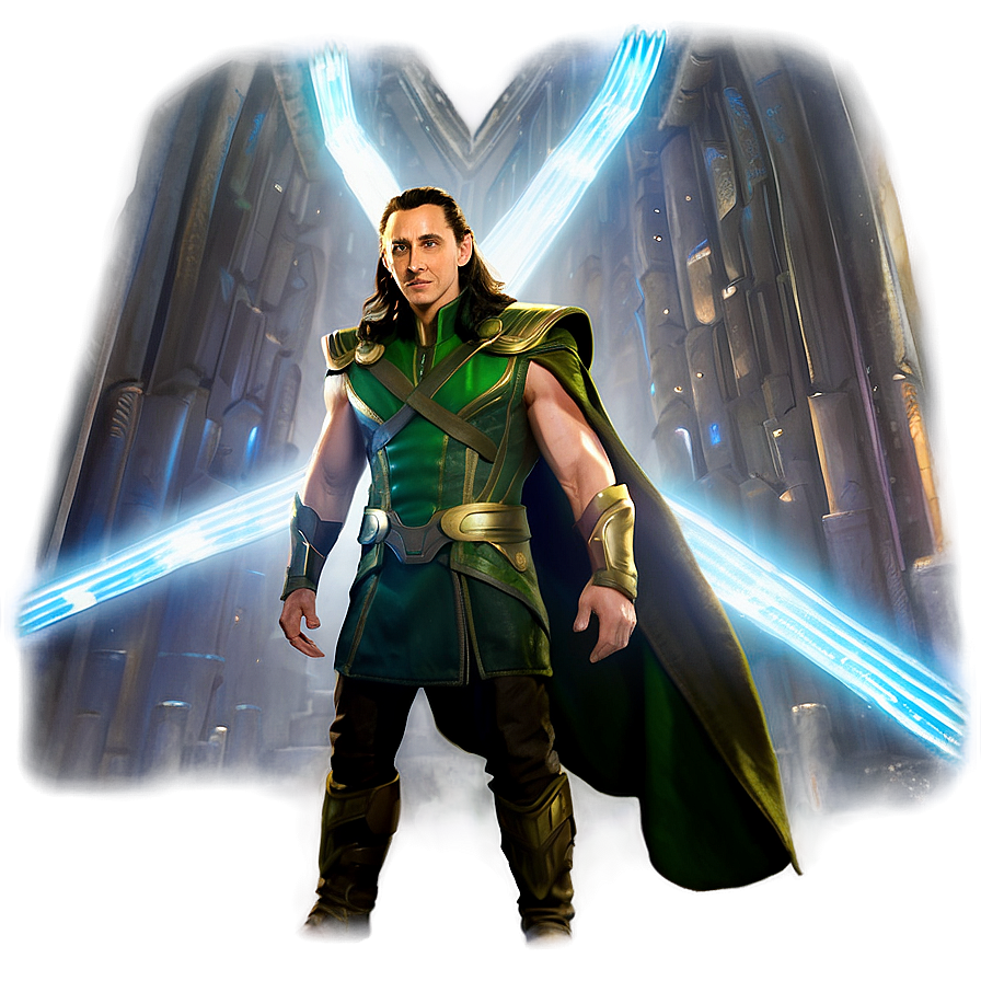 Loki And The Bifrost Bridge Png Cia