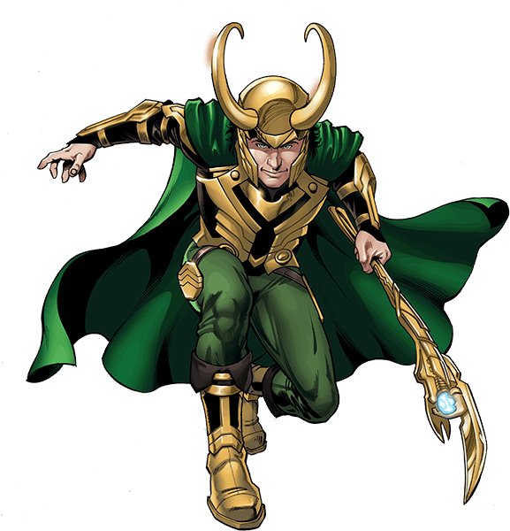 Loki Comic Artwork