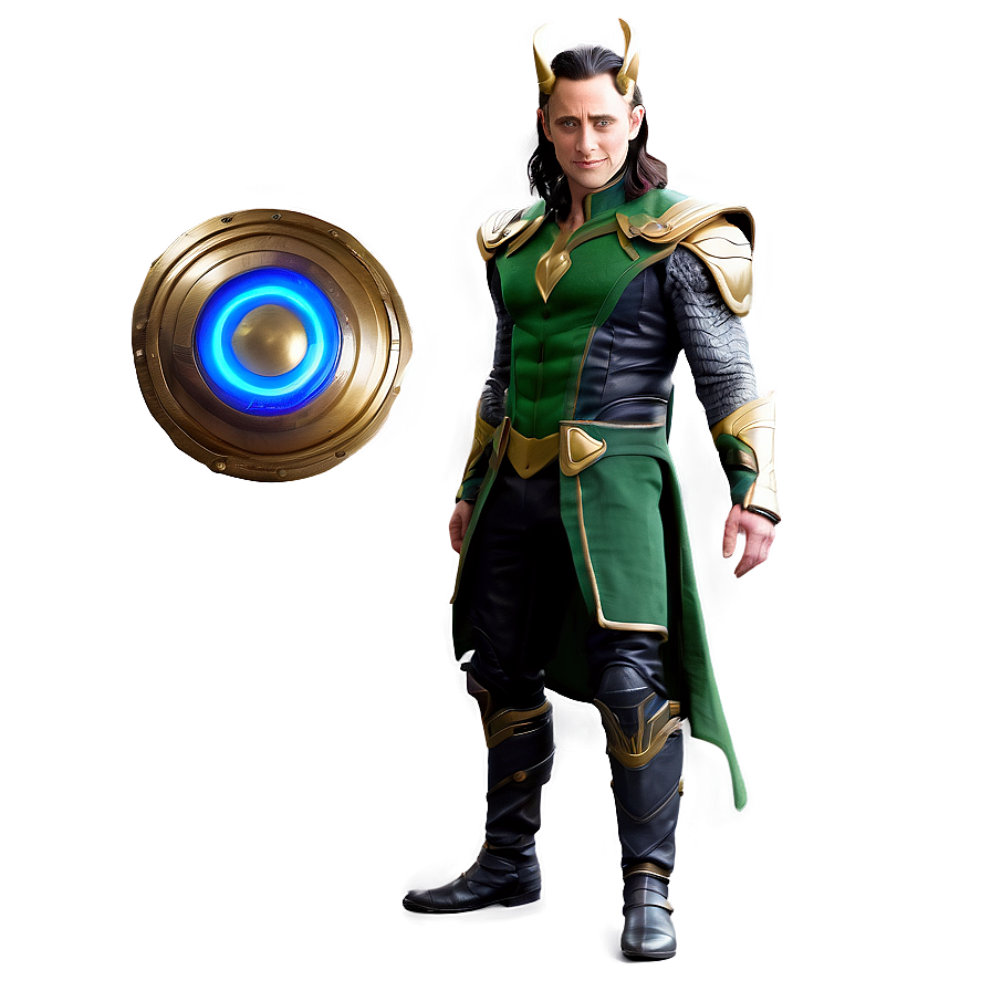 Loki In Battle Gear Png Sqt