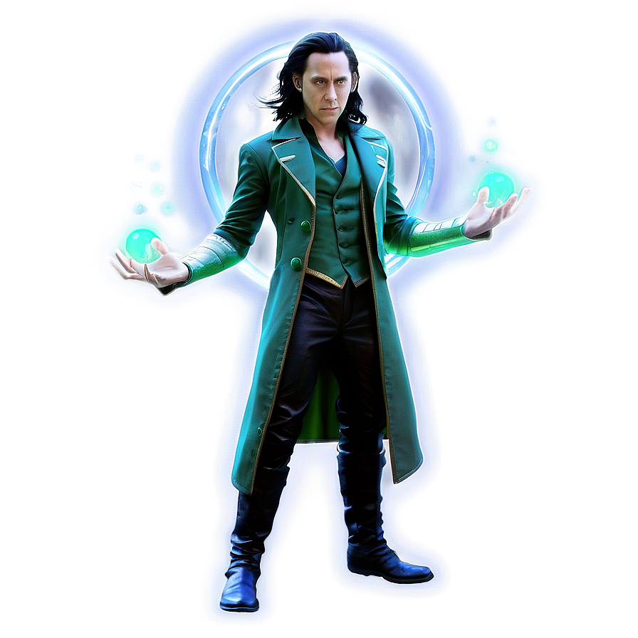 Loki's Green Magic Aura Png Knj