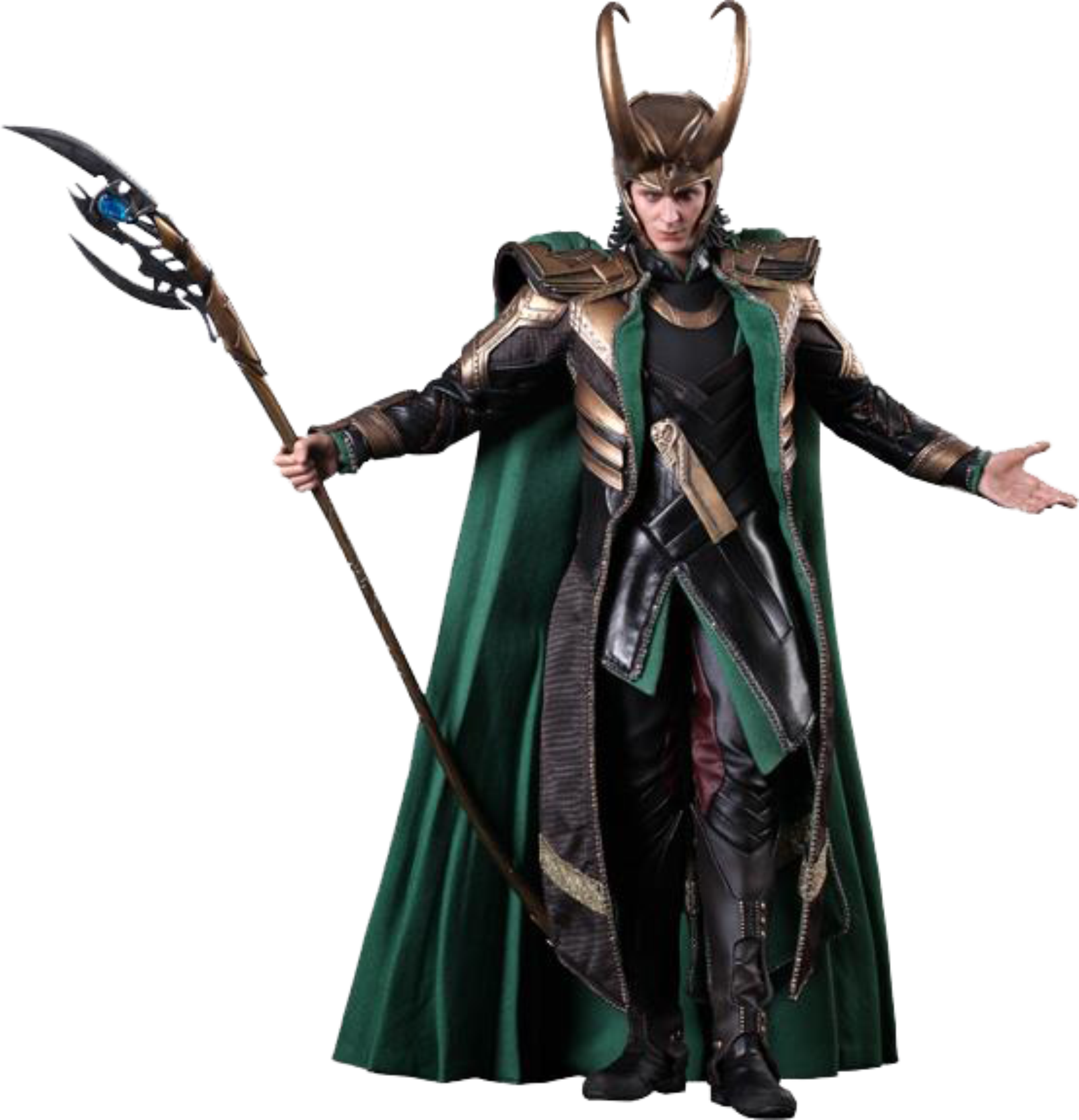 Loki With Scepter Full Costume