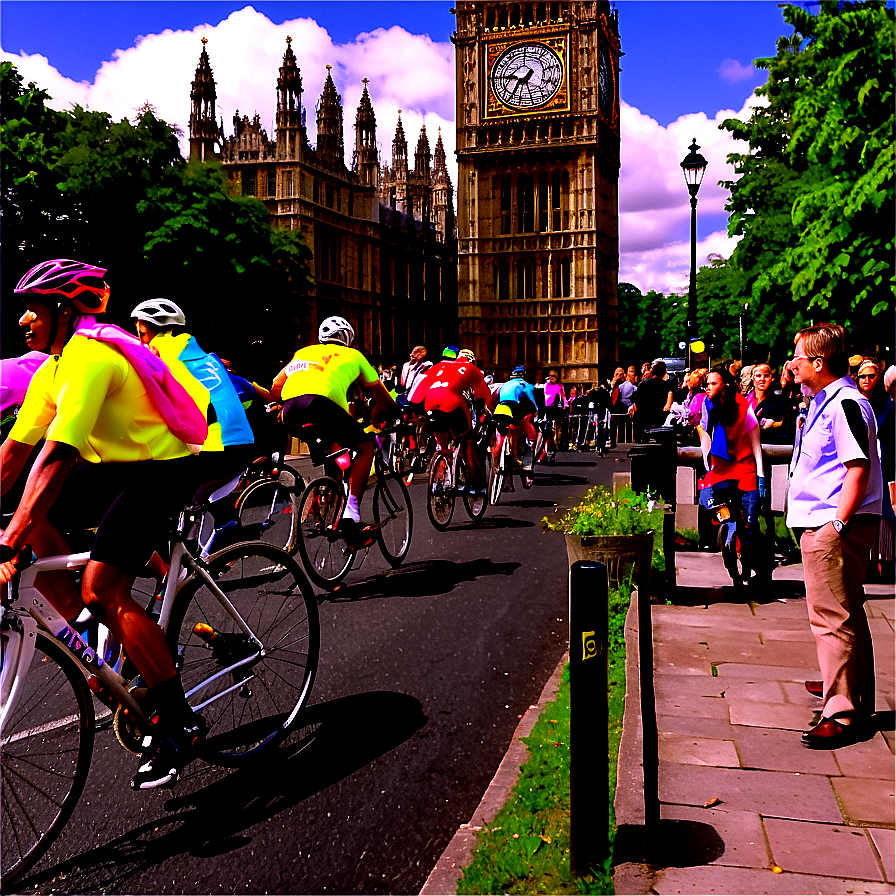 London Cycling Event Png 30