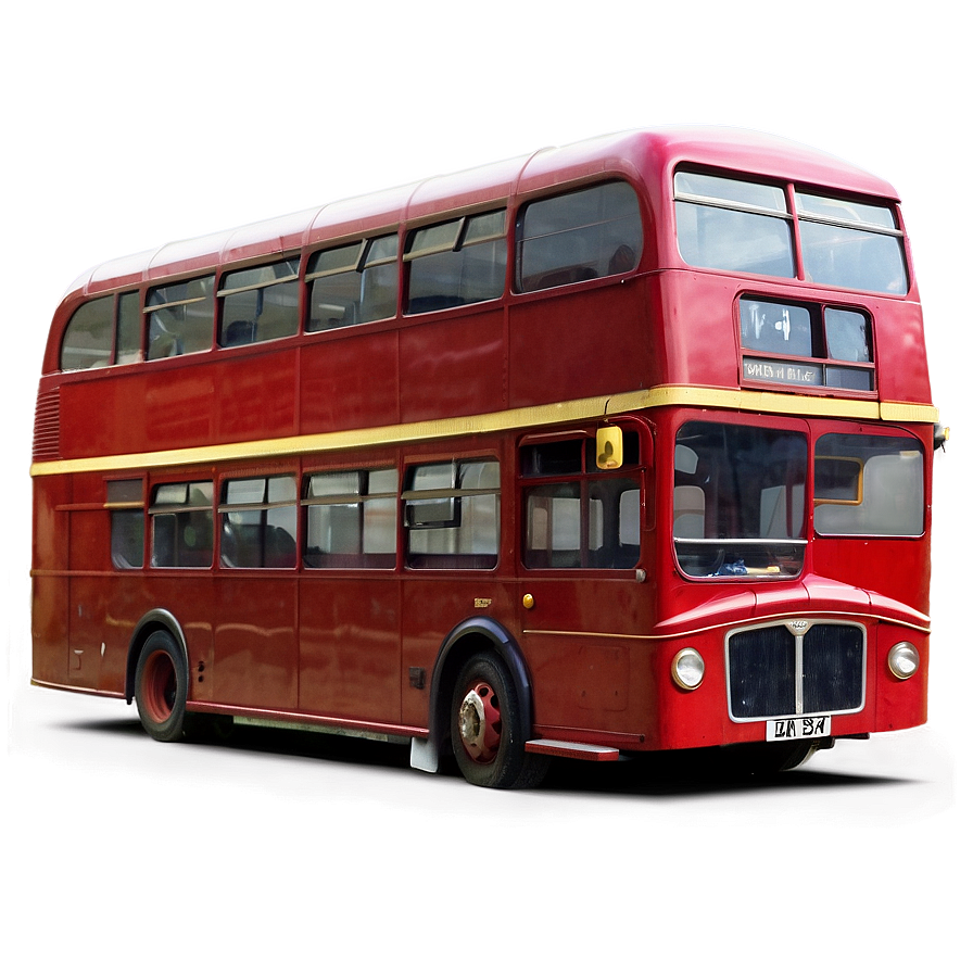 London Double Decker Bus Png Woy