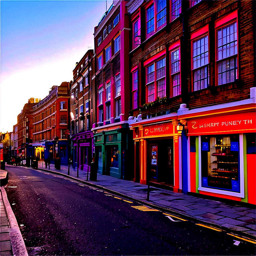 London's Lively Soho District Png Sxs24