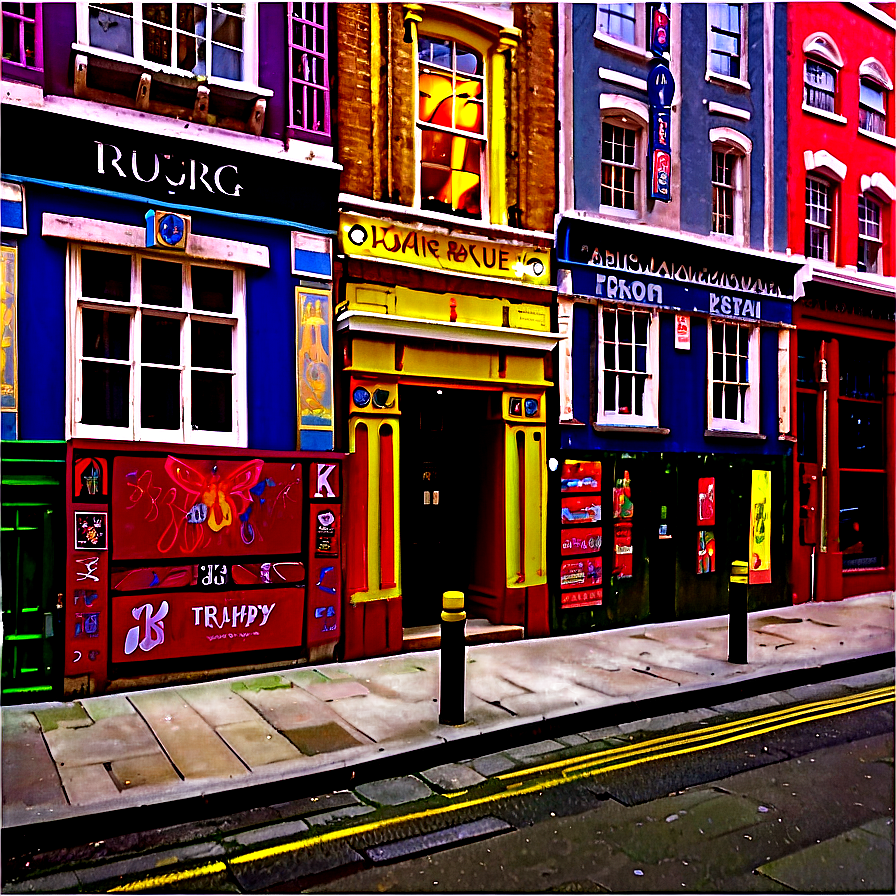 London's Lively Soho District Png Xjk34