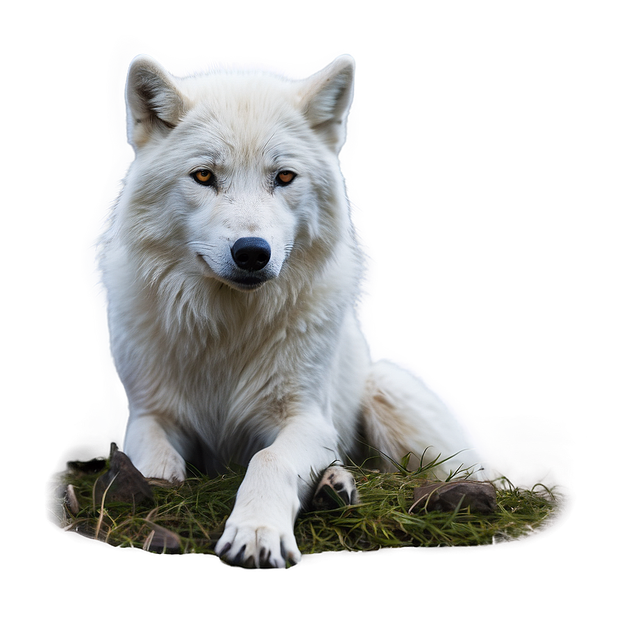 Lone Arctic Wolf Png Fdh79