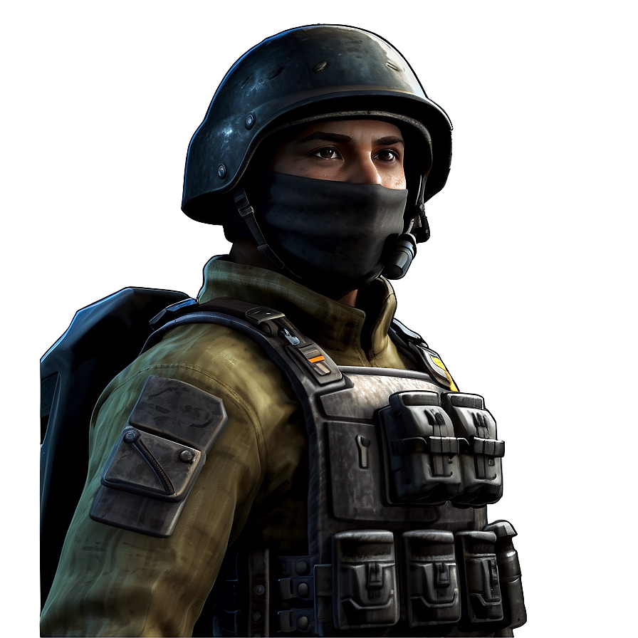 Lone Pubg Soldier Png 46