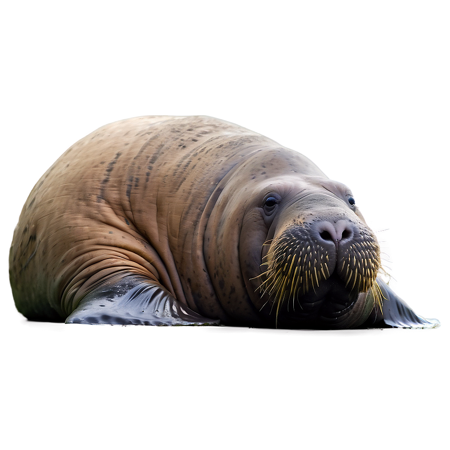 Lonely Walrus On Shore Png Jmh59