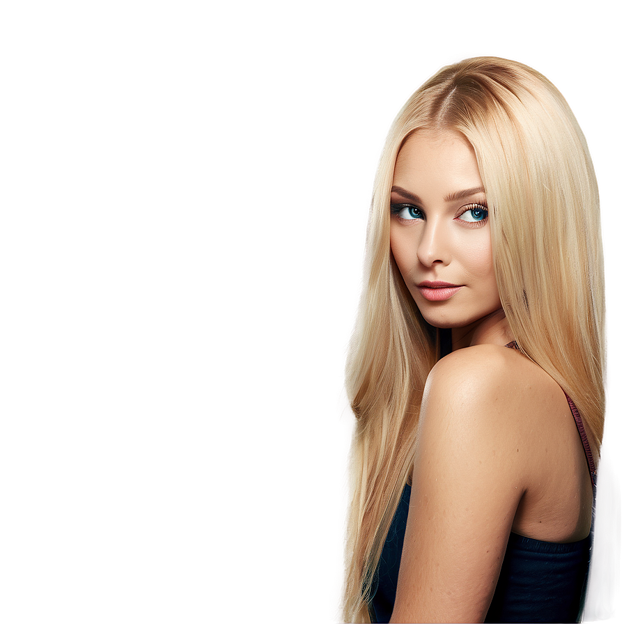 Long Blond Hair Png Cia50