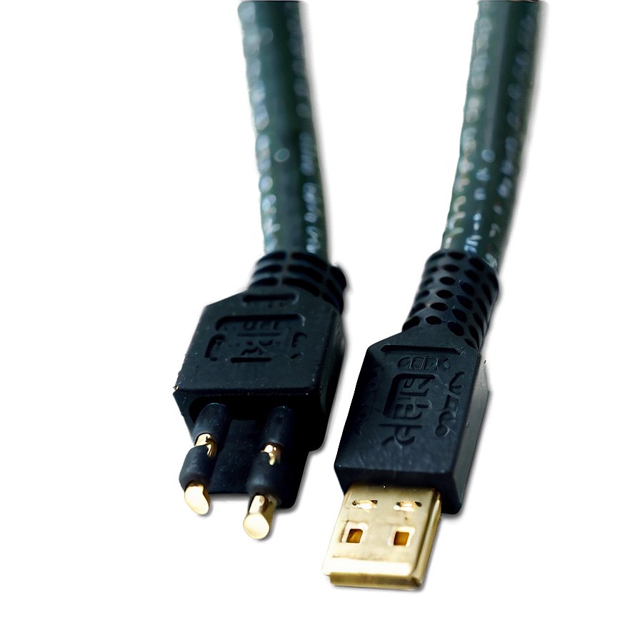 Long Cable Plug Png 06122024