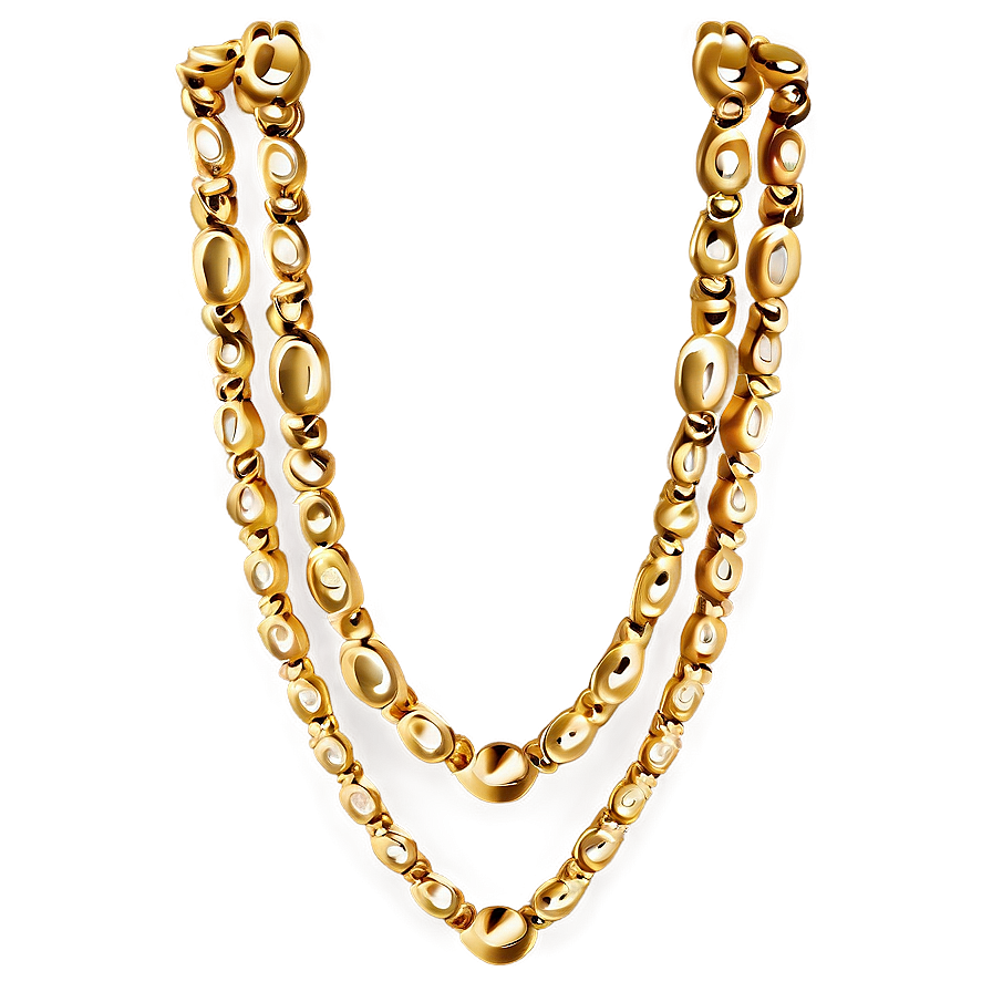 Long Gold Necklace Png Cox10