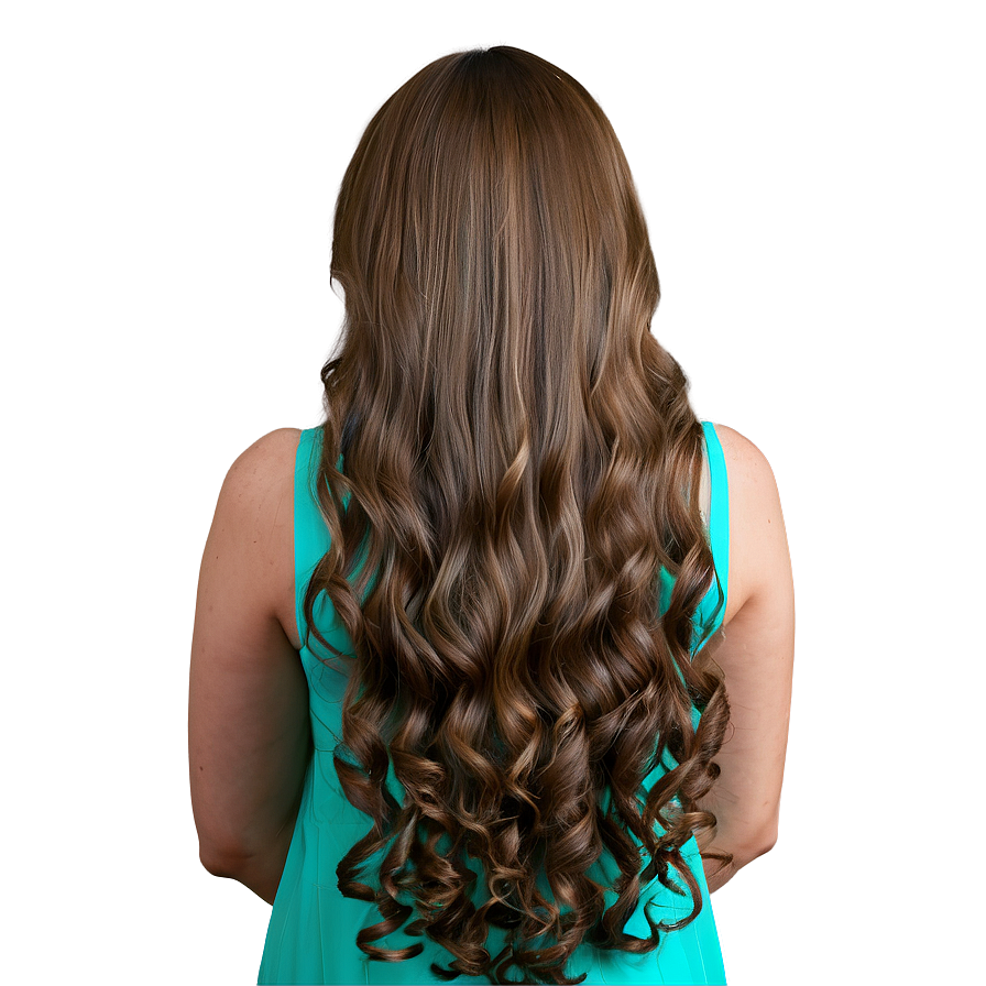 Long Hair Perm Elegance Png 06272024