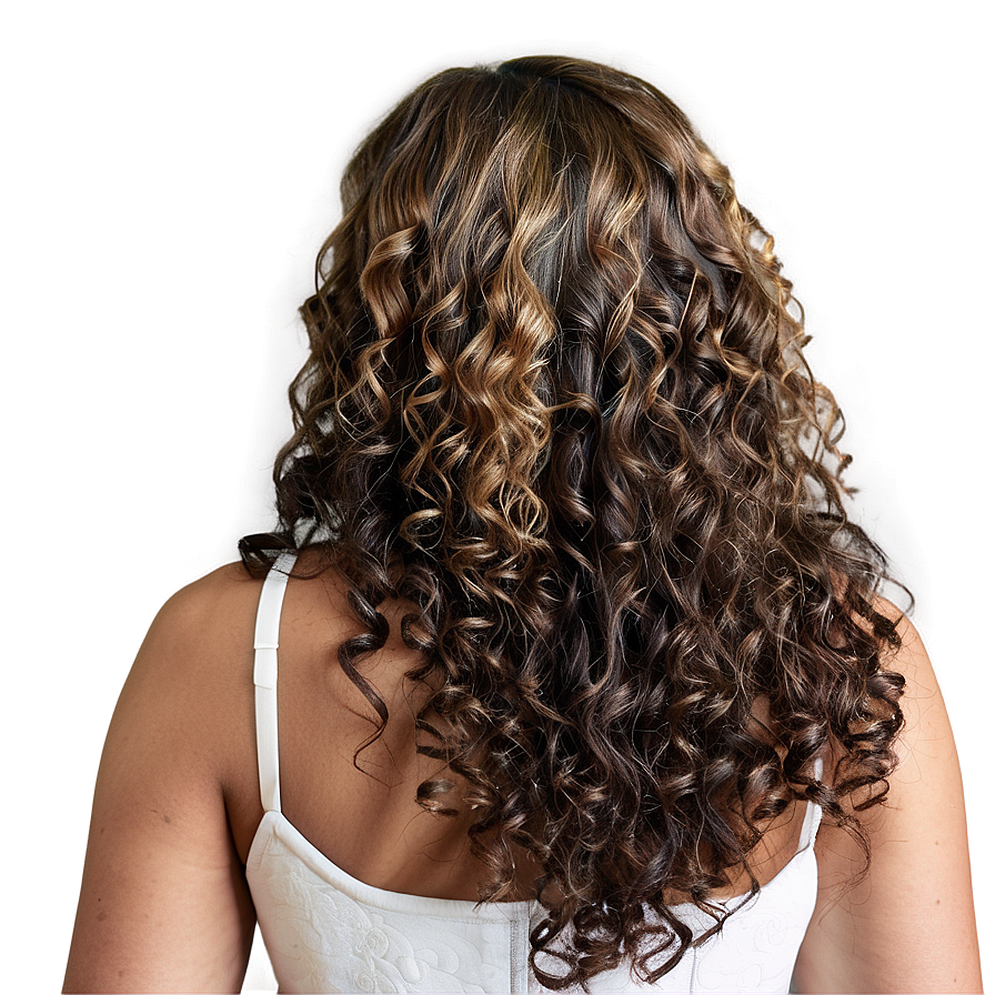 Long Hair Perm Elegance Png Rsq