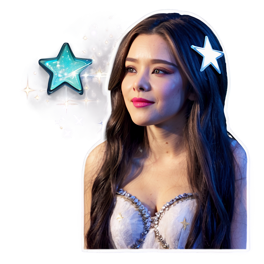 Long Hair Starlight Png 10