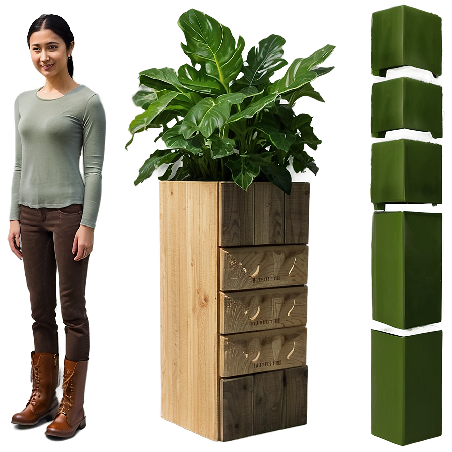 Long Planter Box Png 06282024