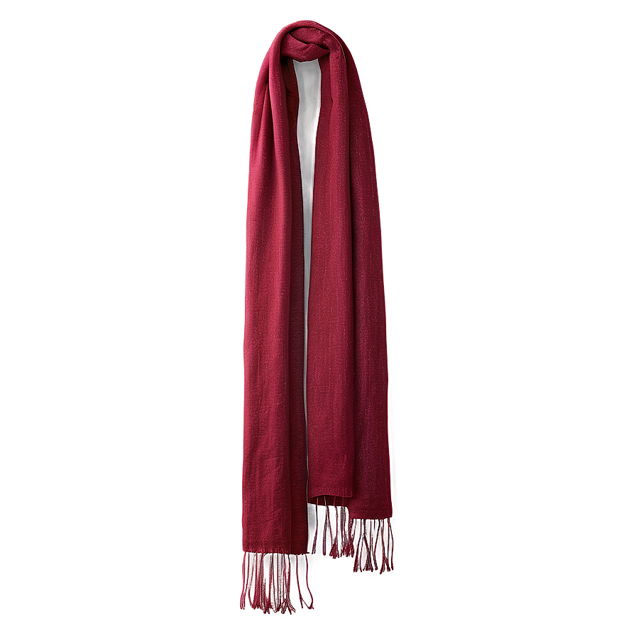 Long Red Scarf Png 63