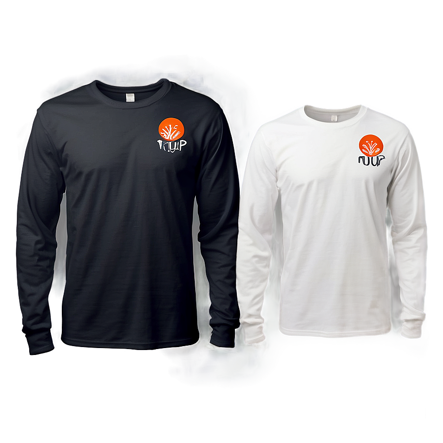 Long Sleeve T-shirt Mockup Png Qra