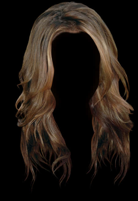 Long Wavy Hair Transparent Background