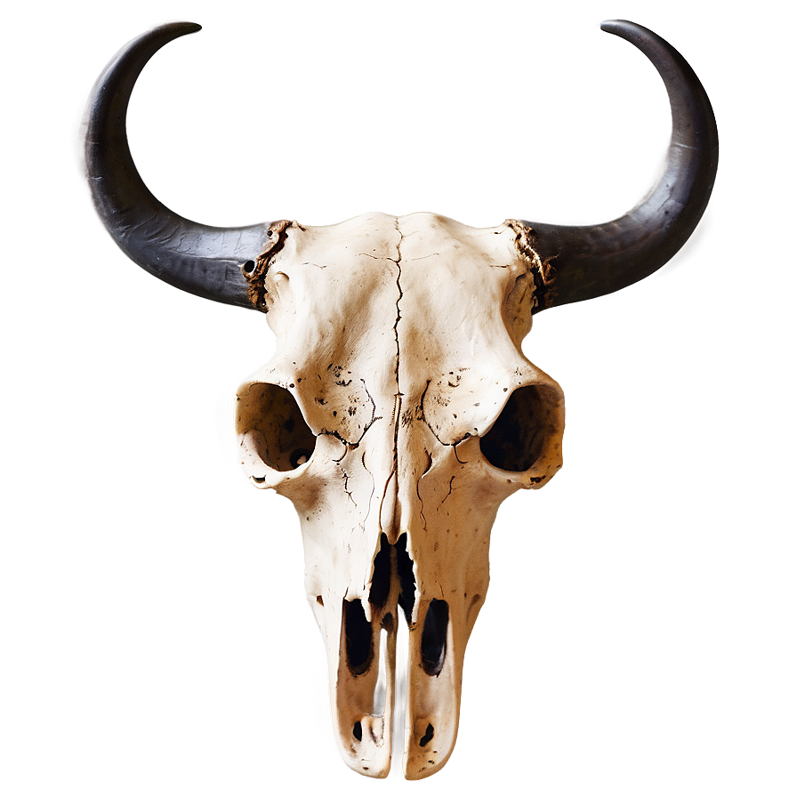 Longhorn Skull And Mountains Png Sxl32