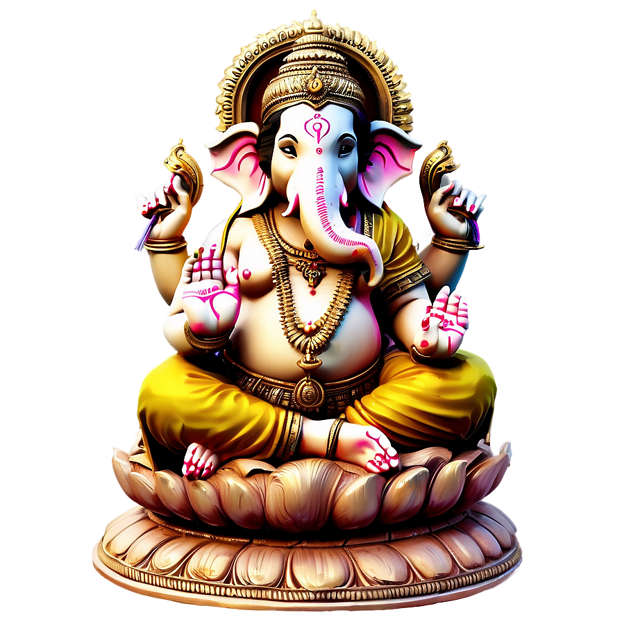 Lord Ganesh Statue Png Leg15