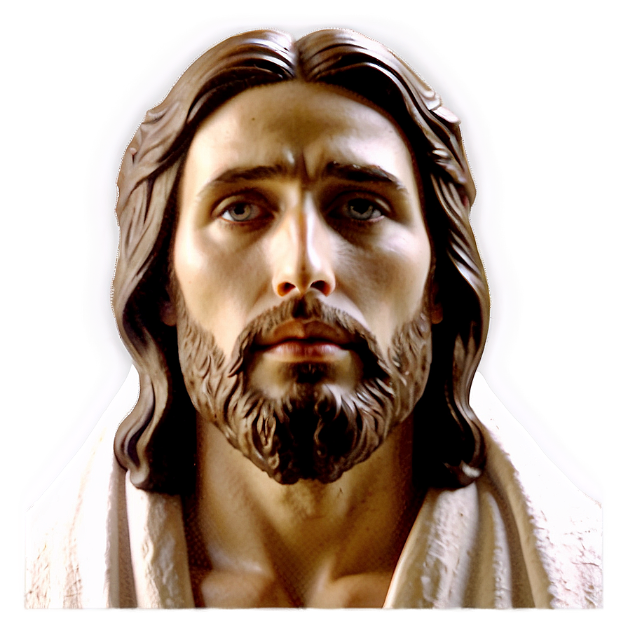 Lord Jesus Face Drawing Png 06292024