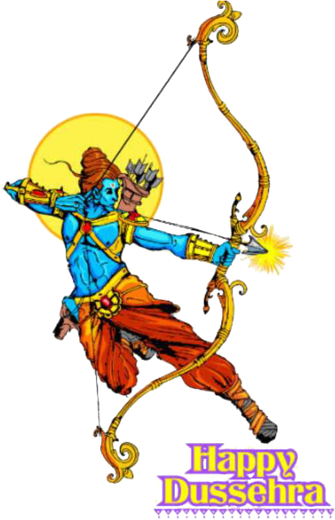 Lord Rama Archer Dussehra Celebration