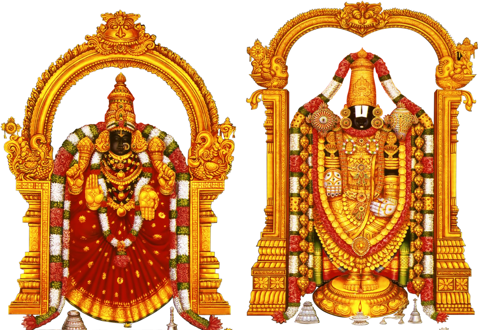 Lord_ Venkateswara_ Traditional_ Artwork