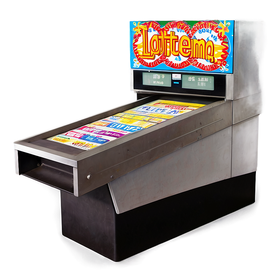 Lottery Ticket Machine Png 68