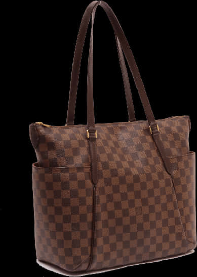 Louis Vuitton Classic Checkered Tote Bag