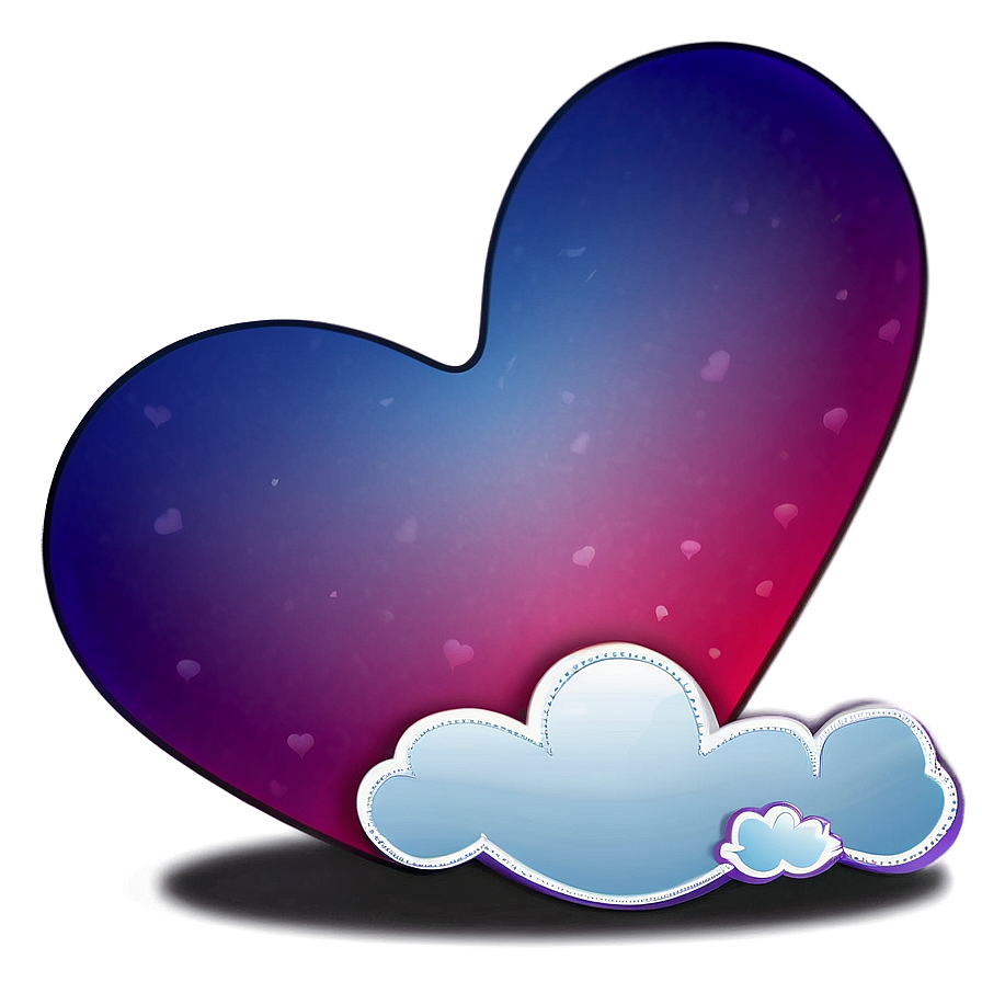 Love Cloud Cartoon Png 06122024