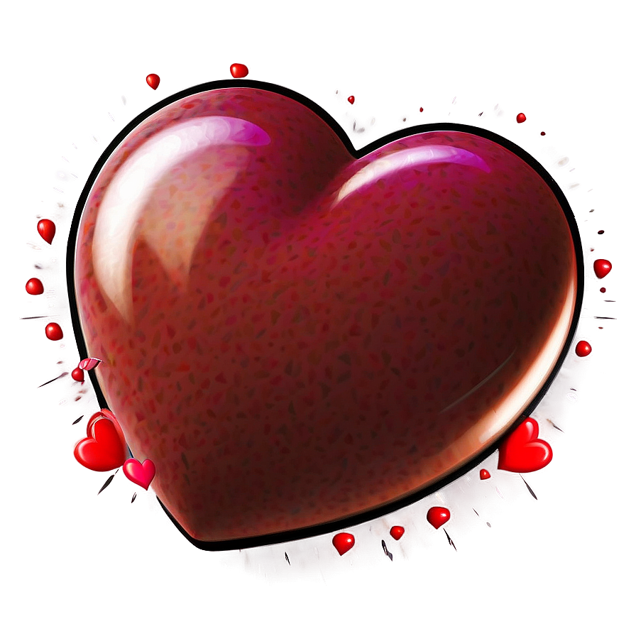 Love Heart Valentine Png 06262024