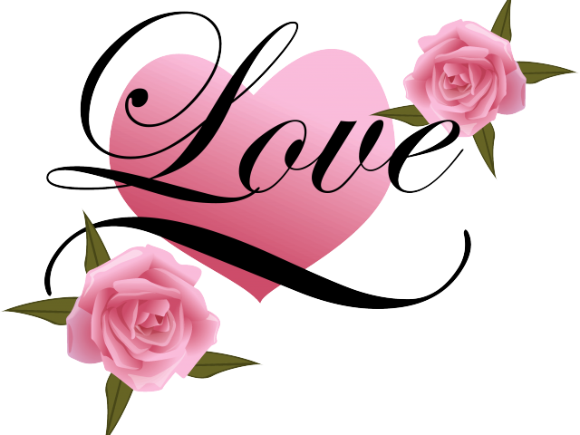 Love Heartand Roses Graphic