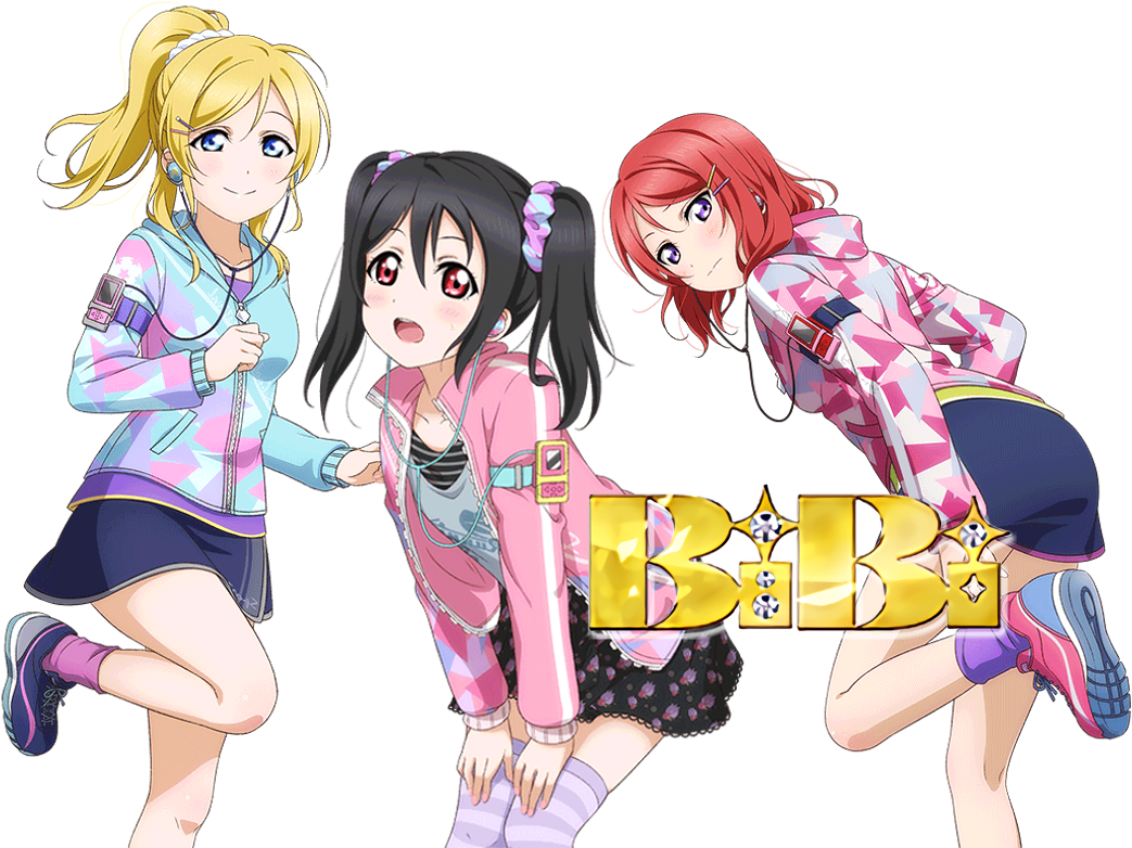 Love Live Bi Bi Group Pose