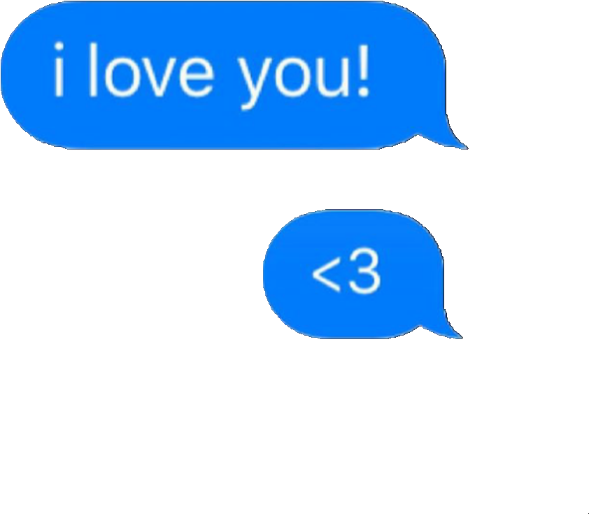 Love Message Heart Emoji Chat