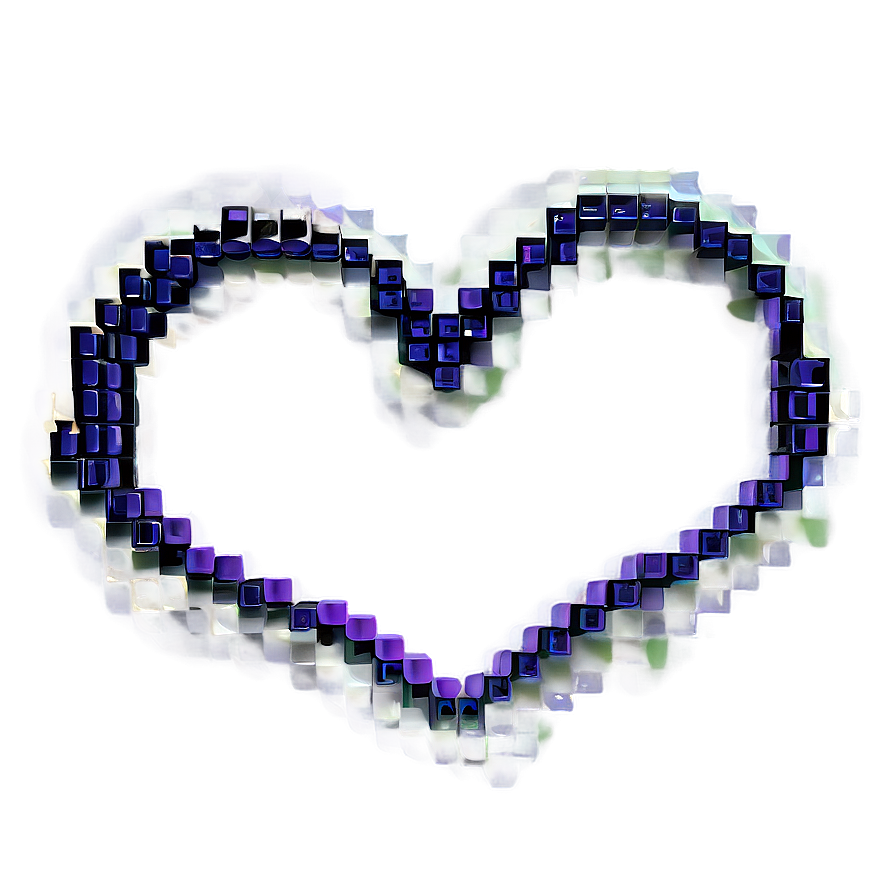 Love Pixel Heart Png Juj87