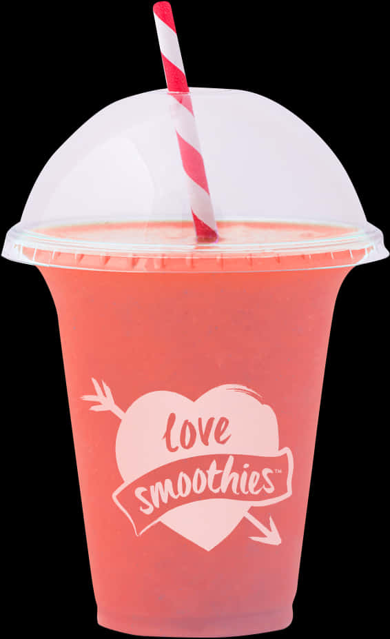 Love Smoothies Cup Straw