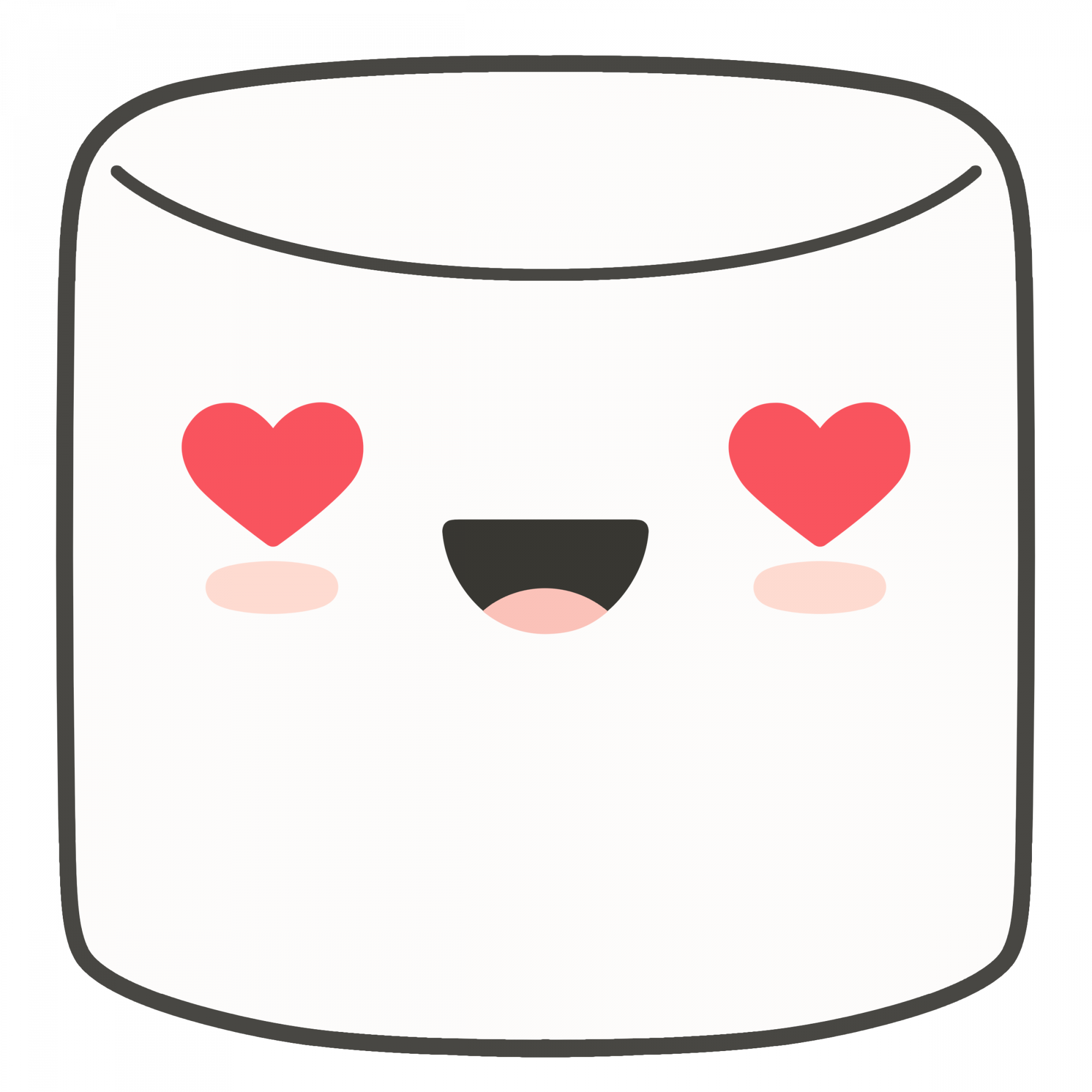 Loving Marshmallow Emoji