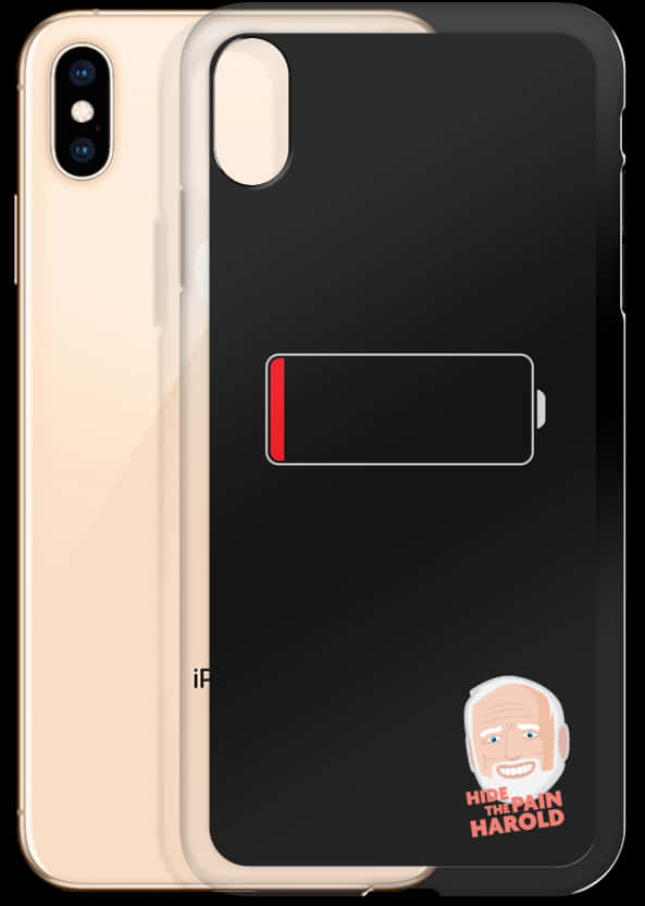 Low Battery Harold Phone Case