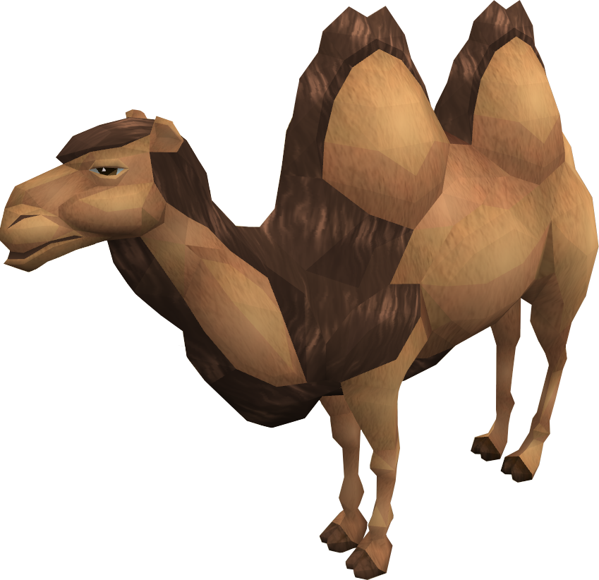 Low Poly Camel3 D Model.png