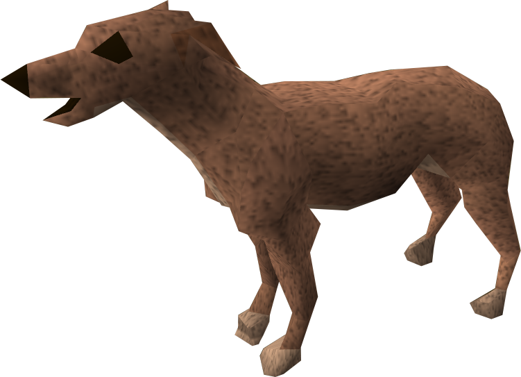 Low Poly Greyhound Model