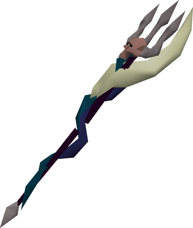 Low Poly3 D Trident Model.png