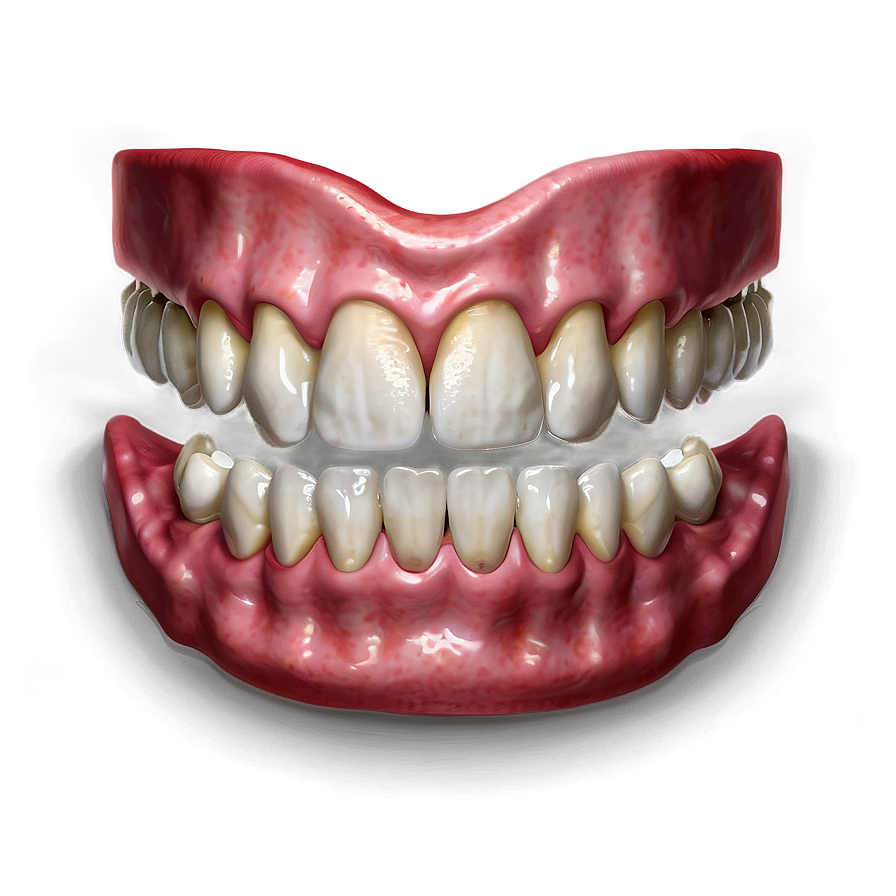 Lower Dentures Illustration Png 06272024