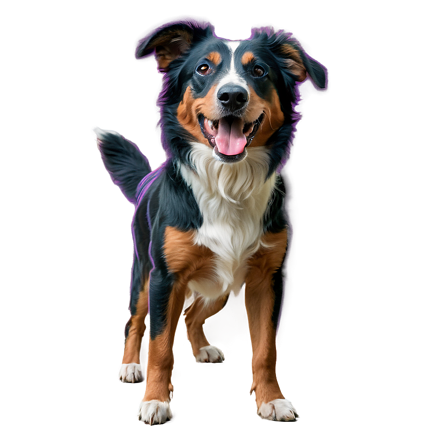 Loyal Dog Wagging Tail Png Gii50