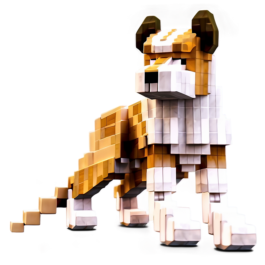 Loyal Minecraft Dog Png Edh