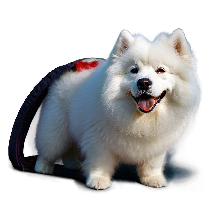 Loyal Samoyed Companion Png Qyc