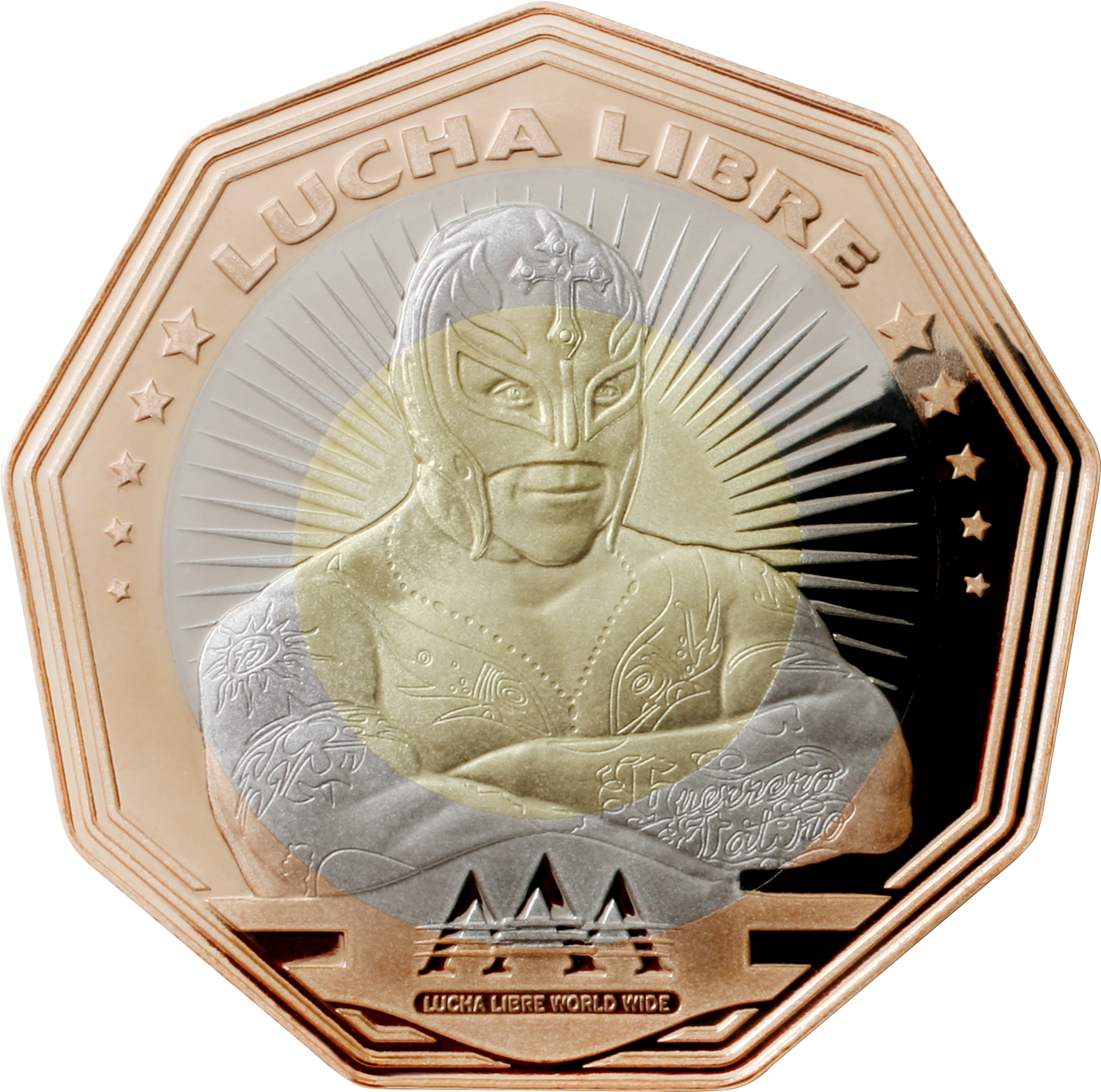 Lucha Libre Wrestling Champion Medal