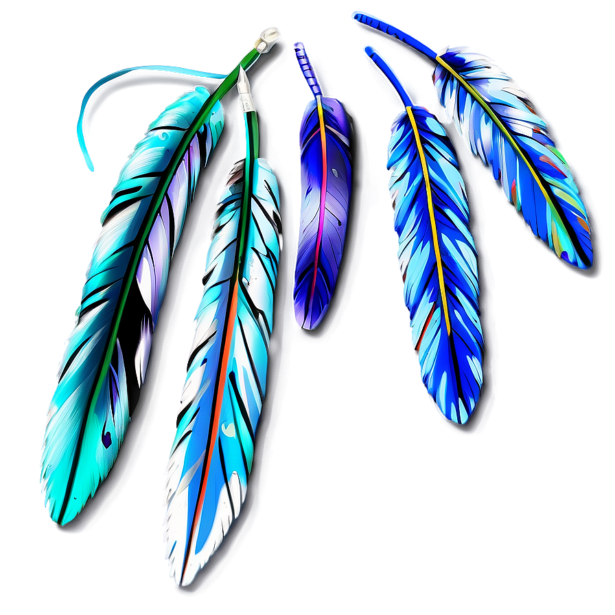 Lucky Feather Charms Png 35