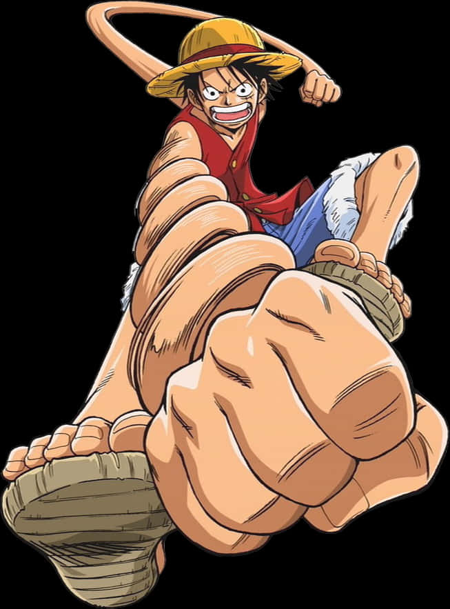 Luffy_ Gum Gum_ Attack