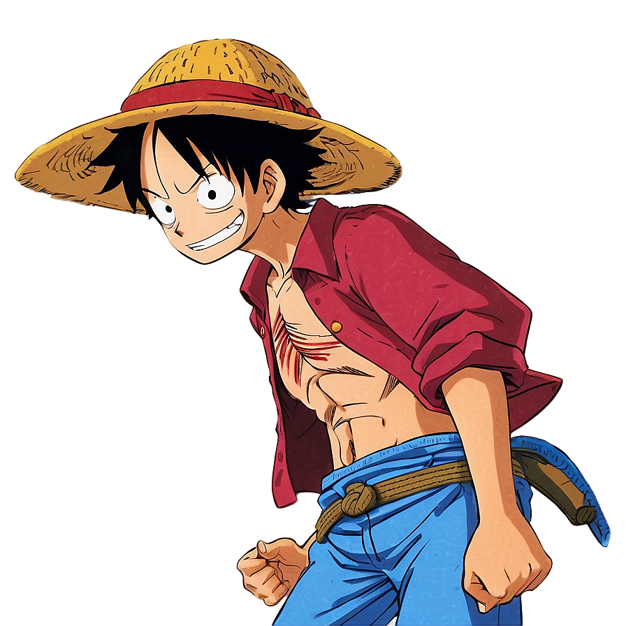 Luffy Haki Activation Scene Png 06232024